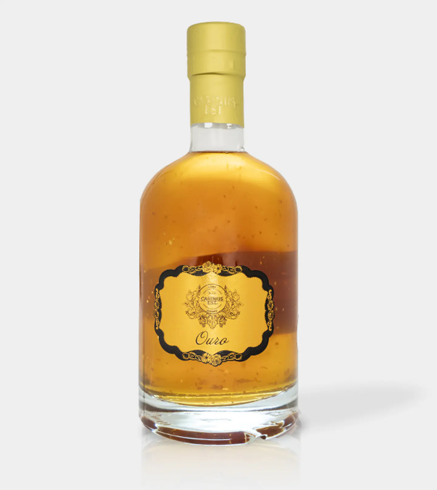 Licor con copas de oro y chocolate 3