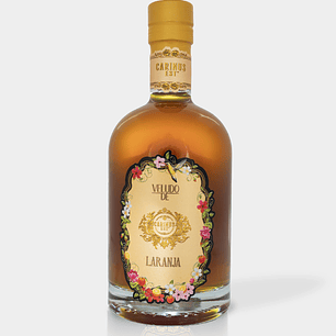 Licor de naranja 500ml en caja de regalo con lazo.