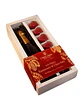 Coffret avec cœurs pralinés + vin mousseux doux - vignette 3