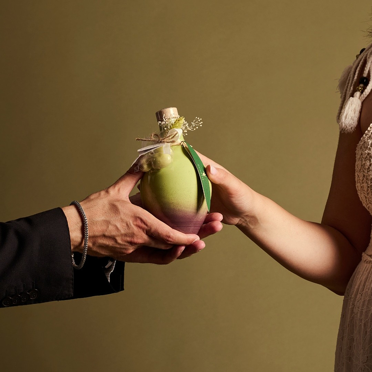 Garrafa de Azeite Artesanal Feita à Mão 1