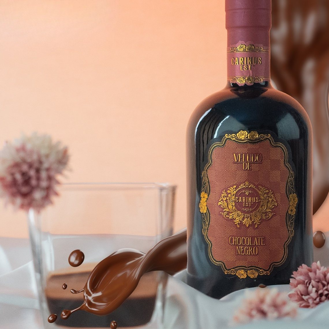 Licor de Café 500ml em caixa com laço 1