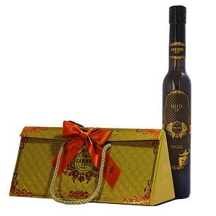 Licor artesanal em caixa de presente com laço - 200ml