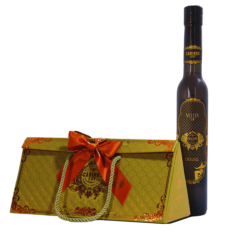Liqueur artisanale en coffret cadeau avec ruban - 200 ml 1