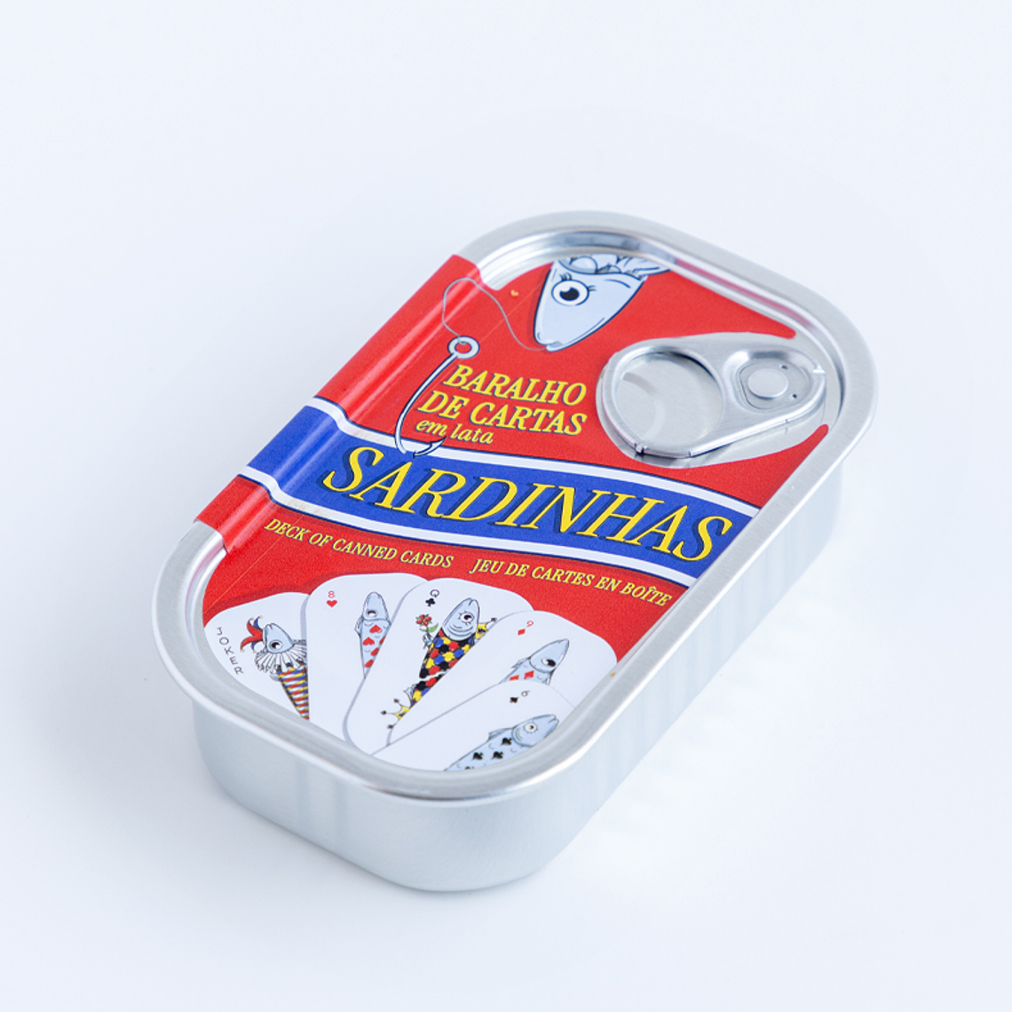 Baralho de Cartas em Lata de Sardinhas Portuguesas 4