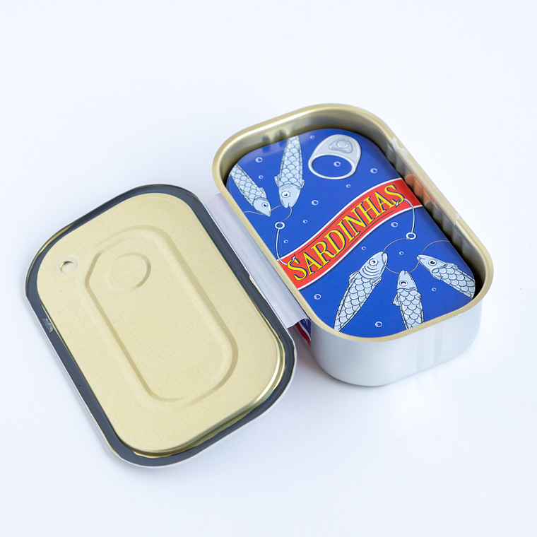 Baralho de Cartas em Lata de Sardinhas Portuguesas 1