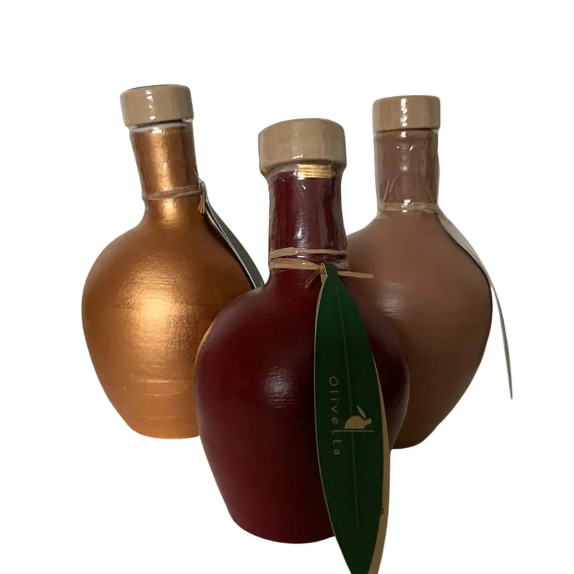 Paquete de 3 botellas de aceite de oliva artesanal, de 100 ml cada una. 3