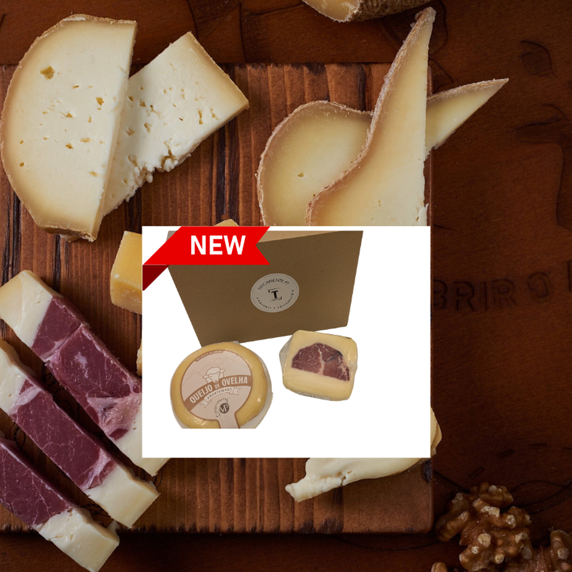 Caixa Gourmet de Queijos Artesanais  1