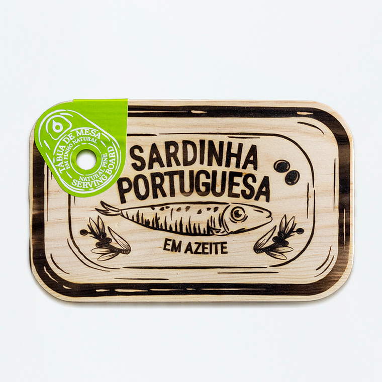Tábua em Forma de Lata de Sardinha – Tradição Portuguesa à Mesa 🇵🇹 1