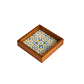 Solid Pine and Tile Tray – Tradition and Versatility - thumbnail 3