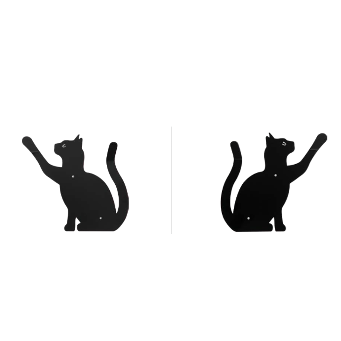 Cabide Gato em Metal – Funcionalidade com Personalidade 🐾 2