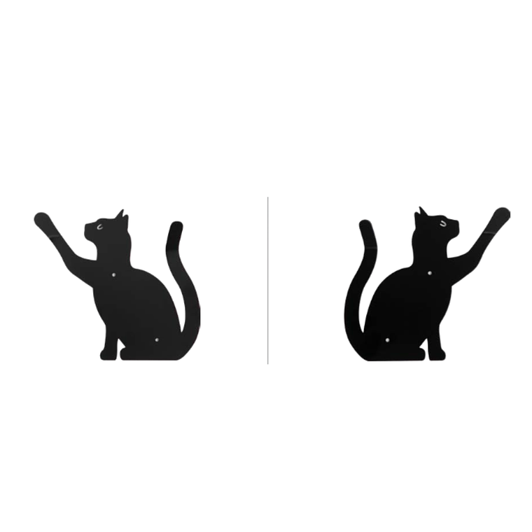 Cabide Gato em Metal – Funcionalidade com Personalidade 🐾 2