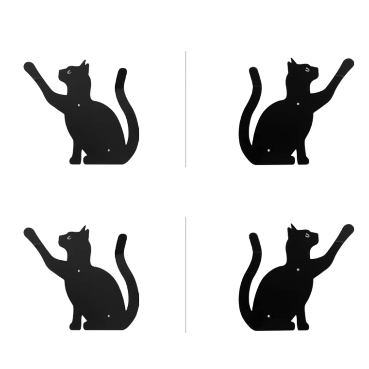 Cabide Gato em Metal – Funcionalidade com Personalidade 🐾 3