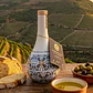 Botella de aceite de oliva de porcelana hecha a mano con motivos de azulejos portugueses - Miniatura 1