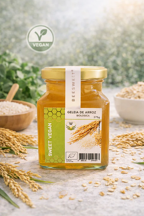 Organic Rice Jelly – Sweet Vegan | Natural Sweetener 375g