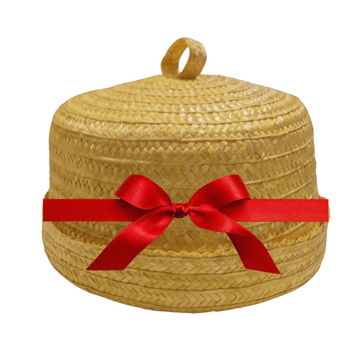 Queijeira/Boleira em palha feita à mão  1