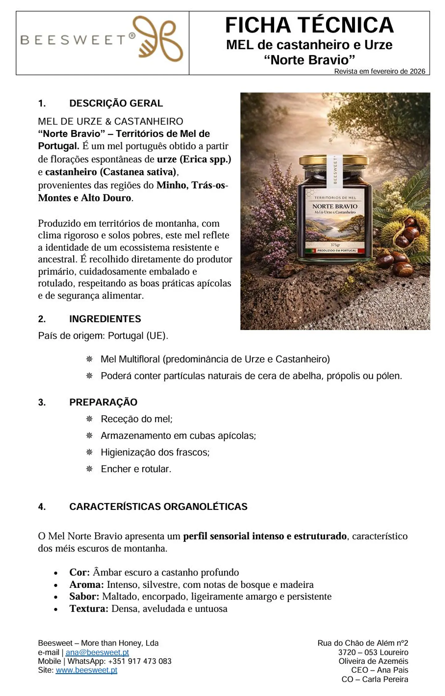 Mel Norte Bravio – Territórios de Mel de Portugal  4