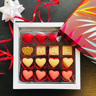 Caixa de chocolate especial Mães