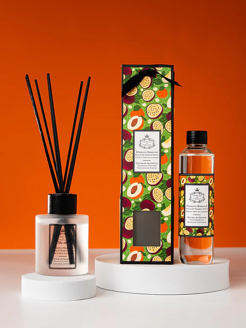 Diffuseur - Pêche et fruit de la passion