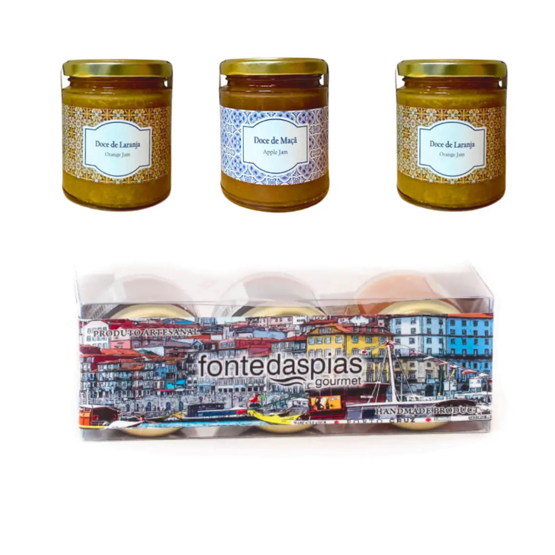 Pack de Compotas: Maçã, Laranja e Figo  1