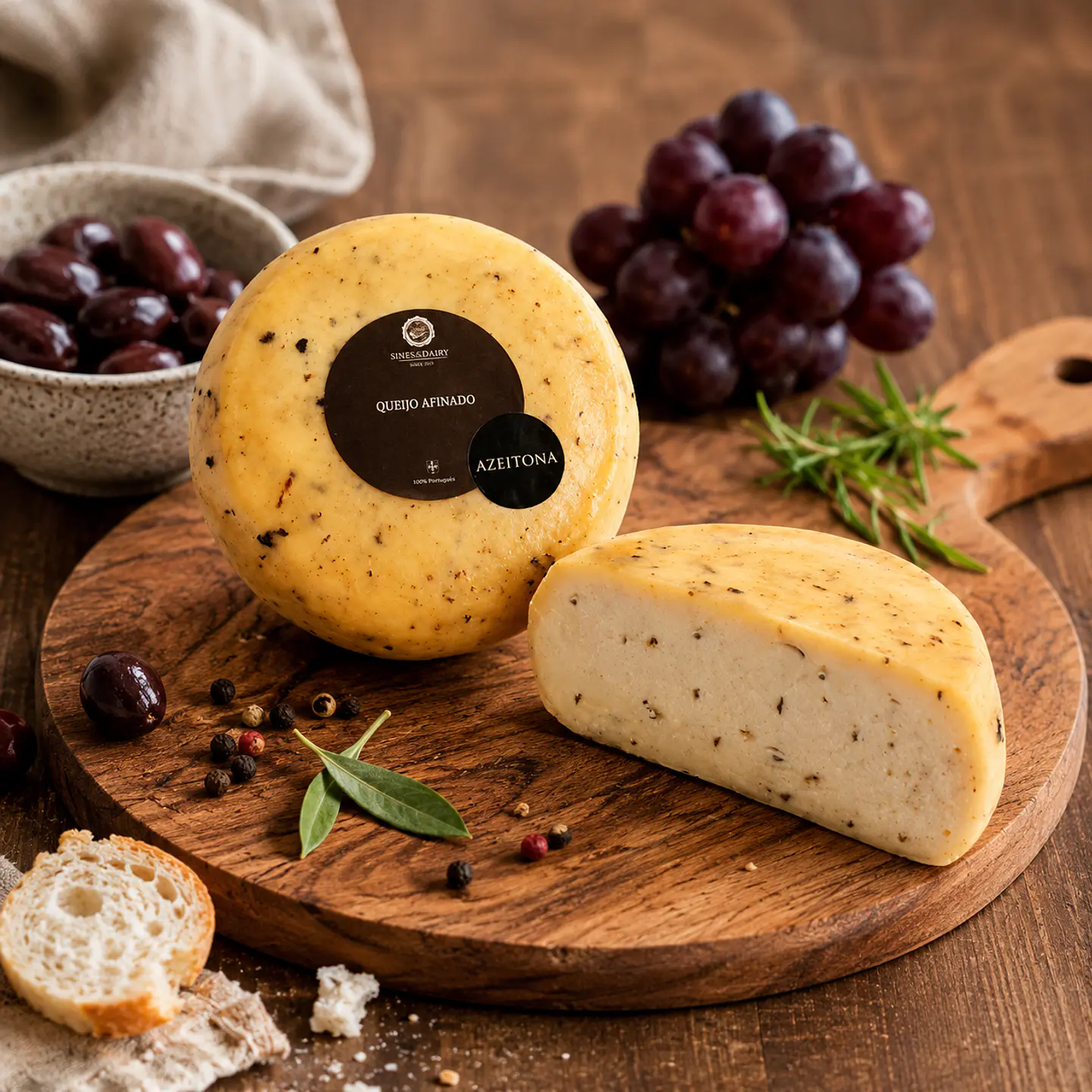 Artisanal Cheese with Olives 1
