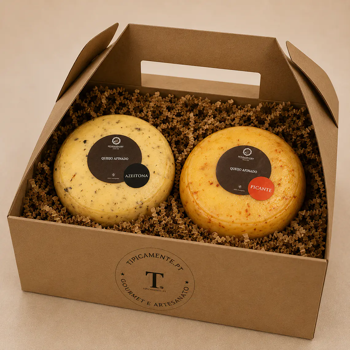 Coffrets gourmands de fromages artisanaux de votre choix. 2