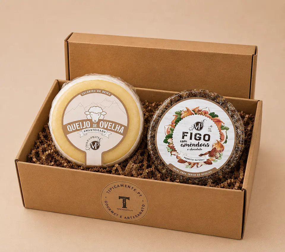 Coffret gourmand – Fromage de brebis et fromage aux fruits de votre choix. 2
