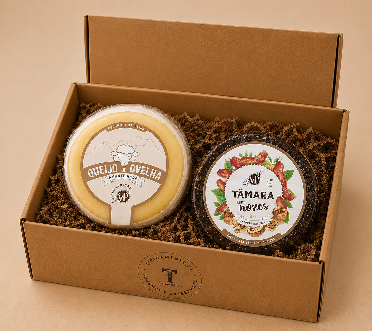 Coffret gourmand – Fromage de brebis et fromage aux fruits de votre choix. 4