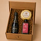 Special gourmet basket with beverage, flavored olive oil, and cheese. - thumbnail 2