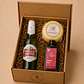 Special gourmet basket with beverage, flavored olive oil, and cheese. - thumbnail 3