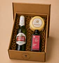 Special gourmet basket with beverage, flavored olive oil, and cheese. - thumbnail 3