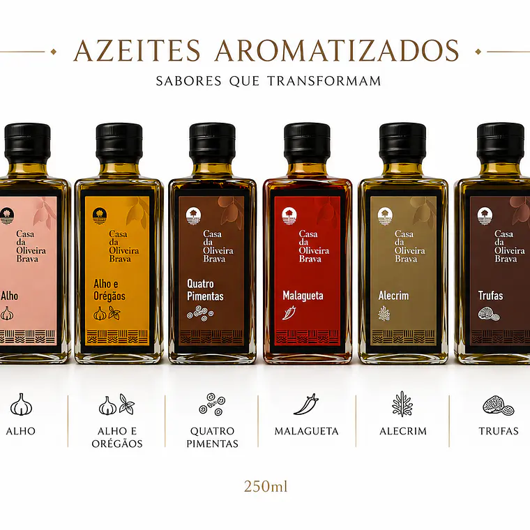 Flavored olive oils 200ml 3