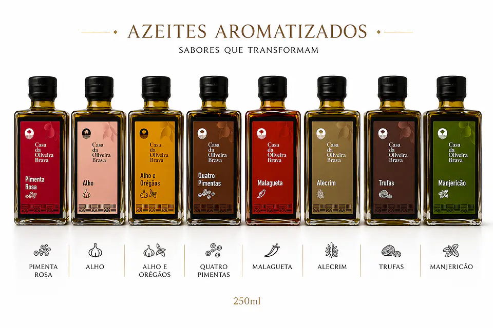 Flavored olive oils 200ml 3