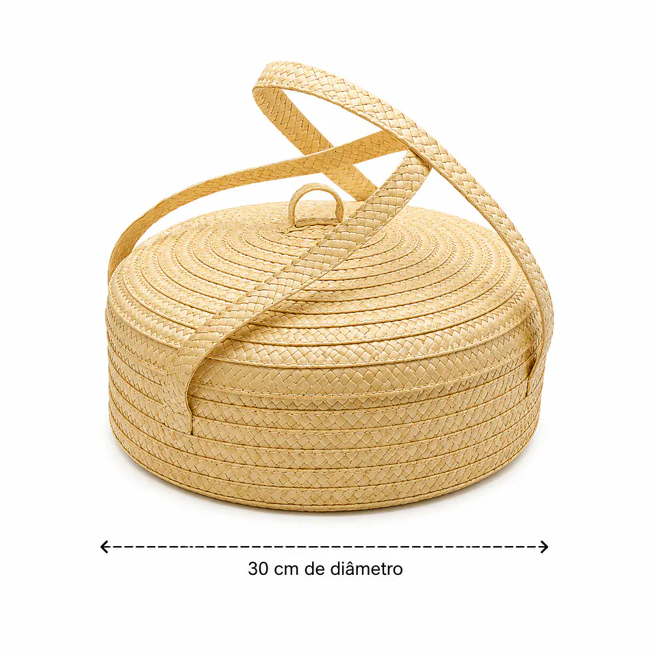 Cesta Boleira feita à mão 2