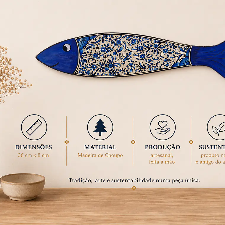 Sardinha de Parede 36cm 1