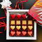 Customizable chocolate with initials (9 chocolates) - thumbnail 3
