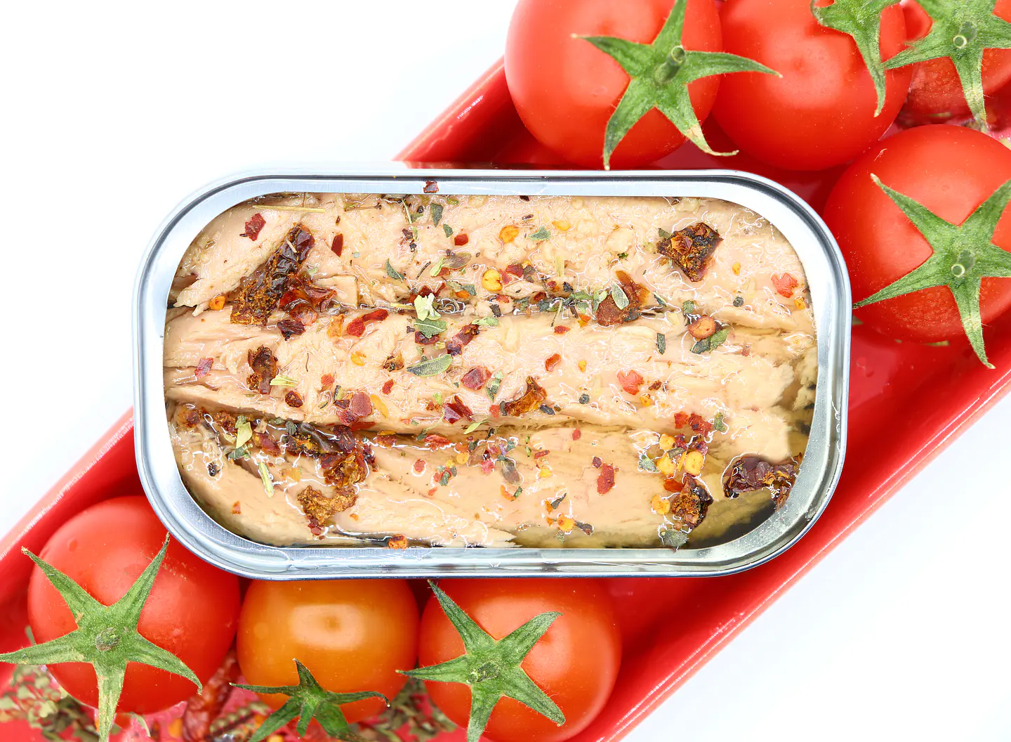 Tuna Fillets with Sun-Dried Tomatoes, Oregano, and Piri-Piri – Gourmet Preserve 3