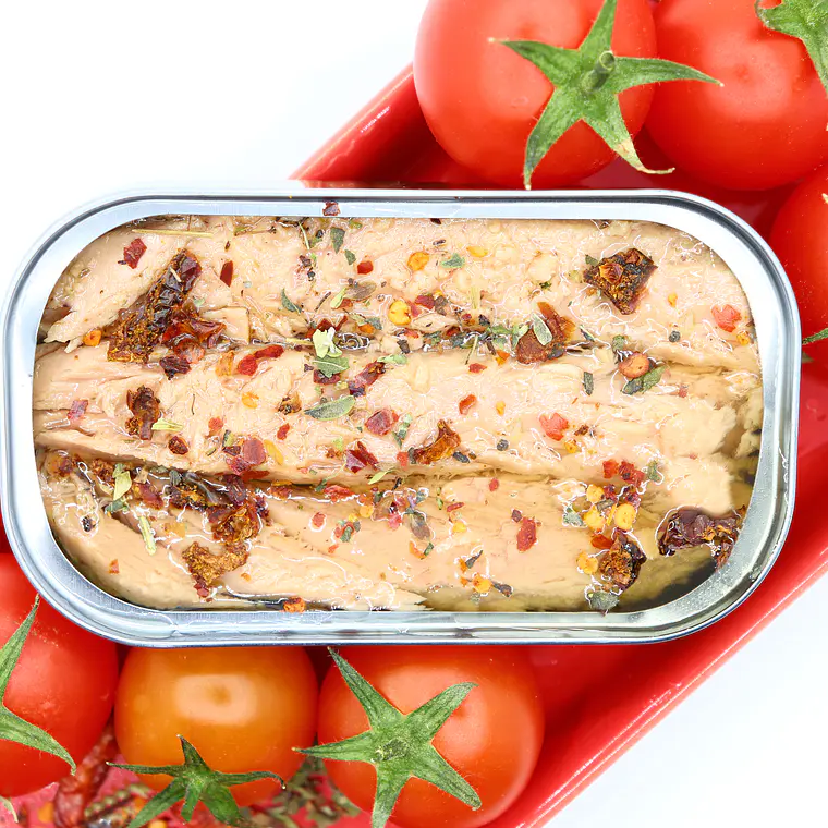 Filetes de Atum com Tomate Seco, Orégãos e Piri-Piri – Conserva Gourmet 3
