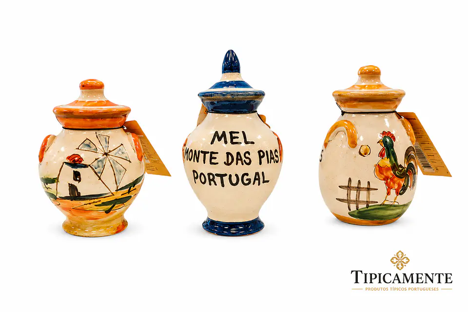 Mel 100% Natural - Pote Artesanal de Barro pintado à Mão 4