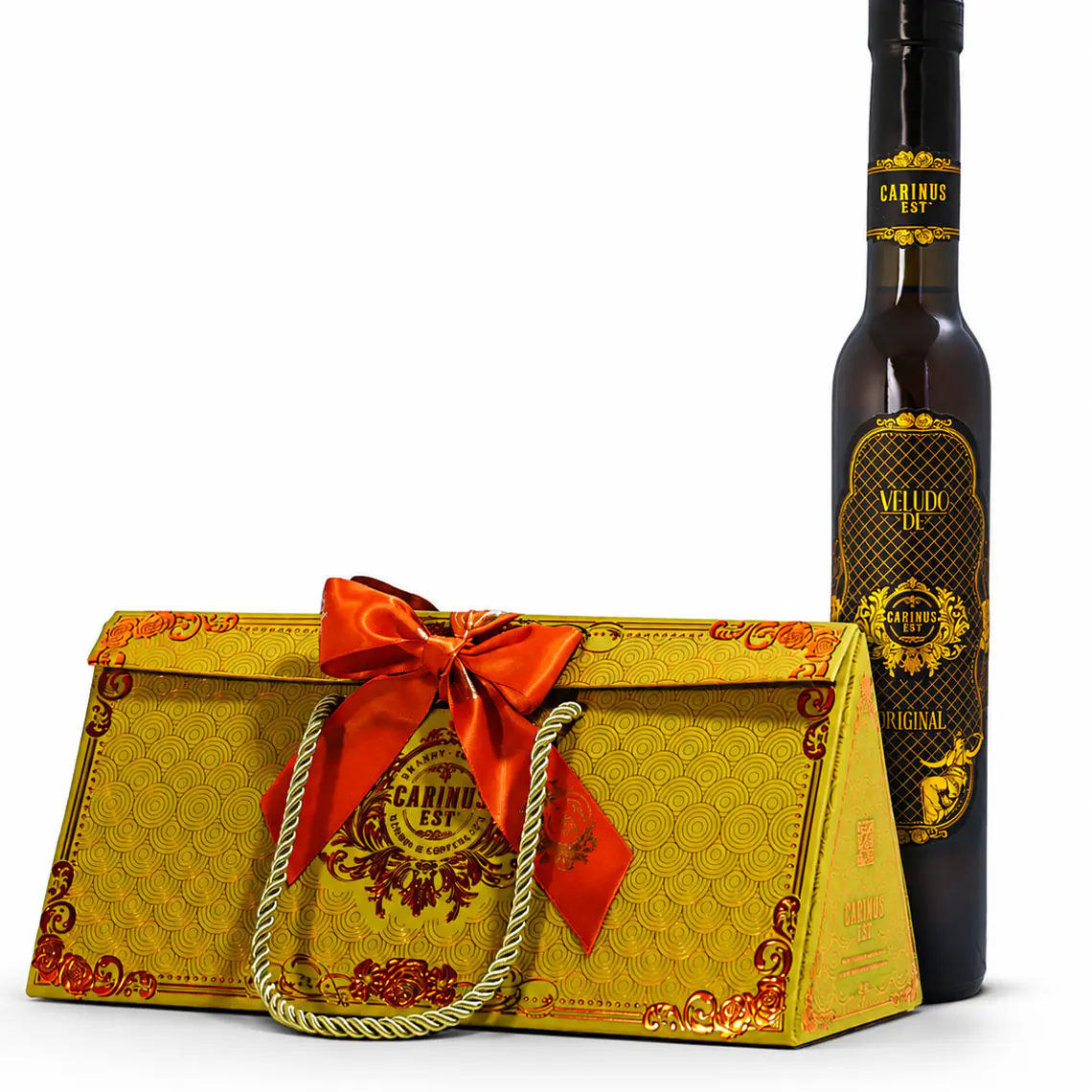 Liqueur artisanale en coffret cadeau avec ruban - 200 ml 1