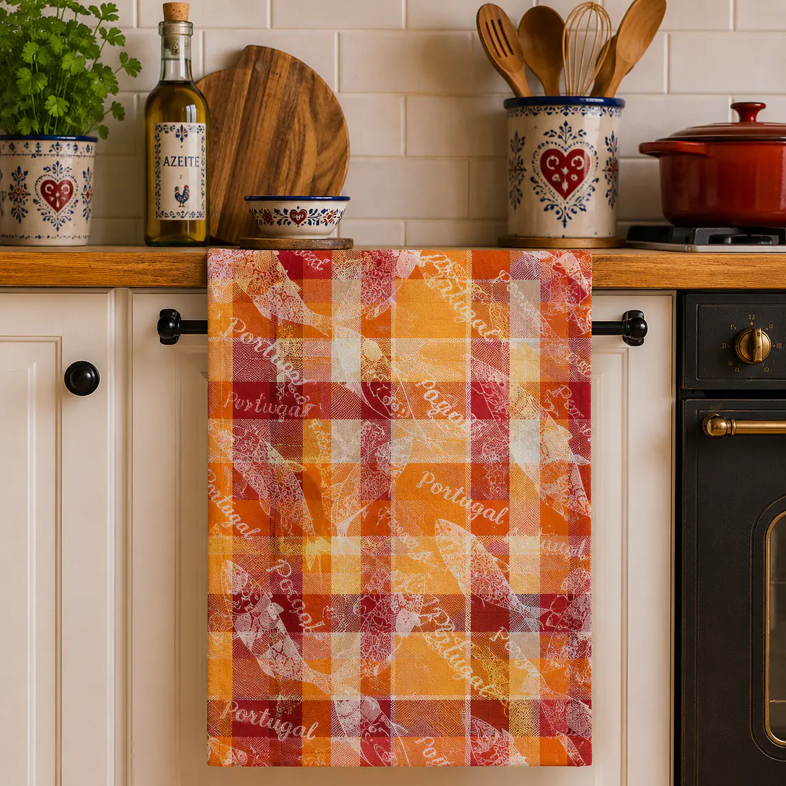 Sardine Kitchen Towel – 75x75 cm 3