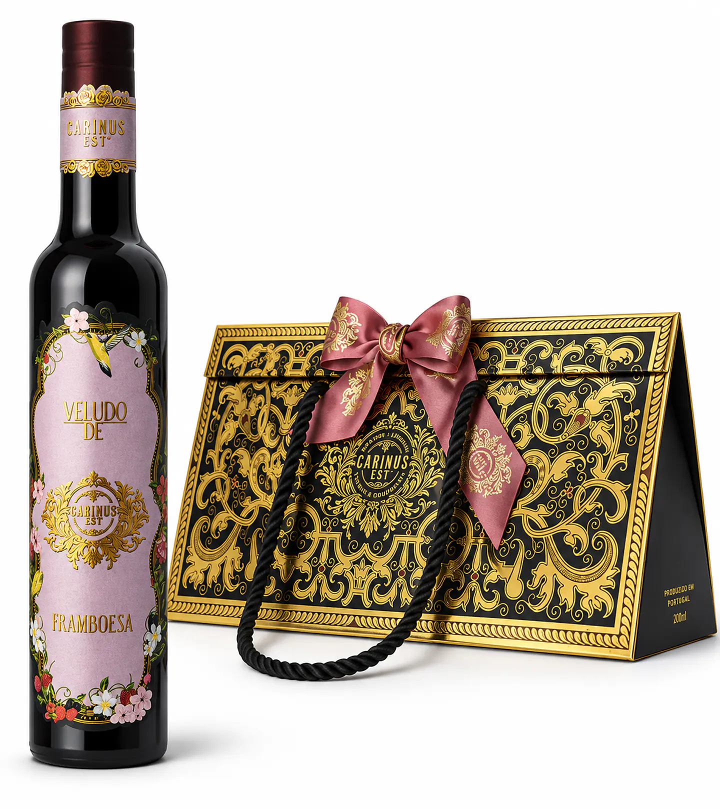 Liqueur artisanale en coffret cadeau avec ruban - 200 ml 4