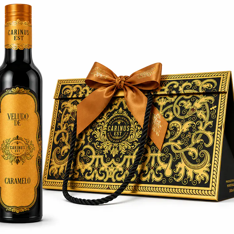 Licor artesanal em caixa de presente com laço - 200ml 7