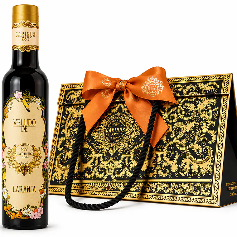 Licor artesanal em caixa de presente com laço - 200ml 8