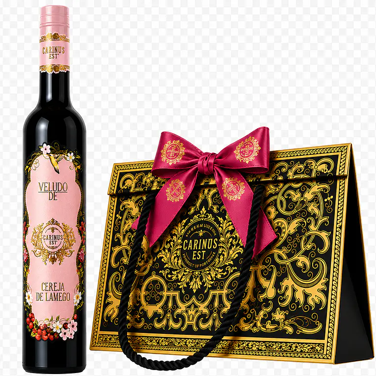 Licor artesanal em caixa de presente com laço - 200ml 9