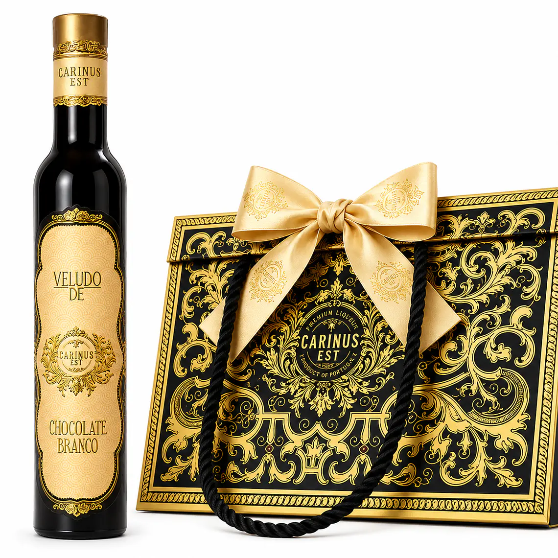 Licor artesanal em caixa de presente com laço - 200ml 10