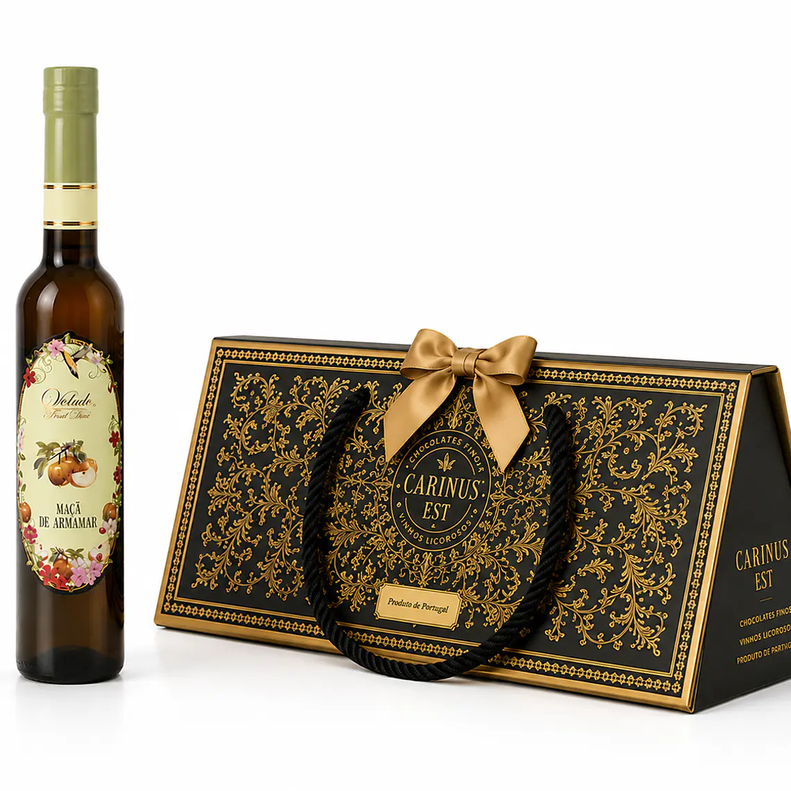 Licor artesanal em caixa de presente com laço - 200ml 11