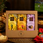 Package of chocolates with tropical flavors: pineapple, passion fruit, and mango. - thumbnail 2