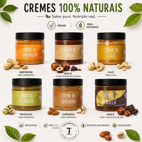 Crema untable 100% natural