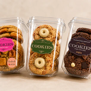 Cookies Artesanais com Chocolate Premium