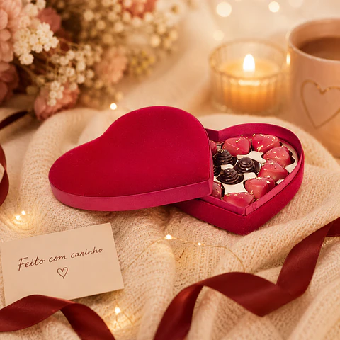 Coffret de chocolats de qualité supérieure – Or, Praliné et Miel